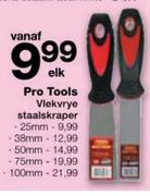 Pro Tools Vlekvrye Staalskraper-38mm Elk