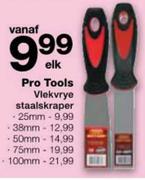 Pro Tools Vlekvrye Staalskraper-25mm Elk