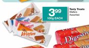Tasty Treats Wafers Assorted-100g Each 