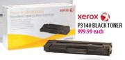 Xerox Black Toner- (P3140)Each