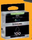 Lexmark 100XL Black Twin Pack-Per Pack