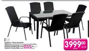 Terrace Leisure Santorini 7 Piece Dining Set