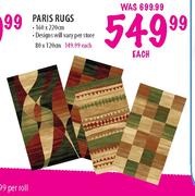 Paris Rugs-160 x 220cm Each
