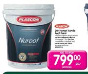 Plascon Nuroof Acrylic Roof Paint-20Ltr