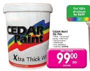 Cedar Paint PVA-20Ltr