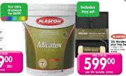 Plascon Micatex 20Ltr Plus Tray Set