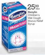 Benylin Children's Wet Cough Mucus Relief Syrup-100ml