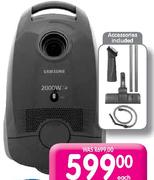 Samsung 2000W Bagged Cylinder Vacuum Cleaner