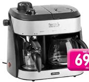 Mellerware 3-in-1 Coffee/Cappuccino Maker