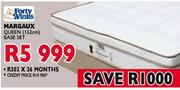 Margaux Queen Base Set-152cm