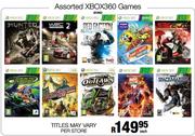 Assorted XBOX360 Games-Each
