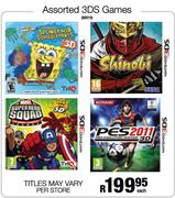 Assorted 3DS Games-Each