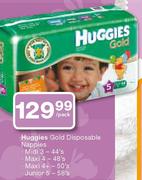 Huggies Gold Disposable Nappies Junior 5-58's Per Pack