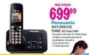 Panasonic Dect Cordless Phone (KX-TG6621SAB)