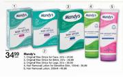 Mandy's Original Wax Strips For Face-20's