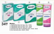 Mandy's Original Wax Strips For Legs-20's