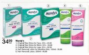 Mandy's Original Wax Strips For Bikini-20's
