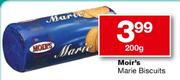 Moir's Marie Biscuits-200gm