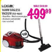 Logik 1600W Bagless Vacuum-FJD-903A