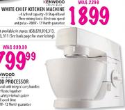 Kenwood White Chief Kitchen Machine