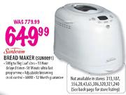 Sunbeam Bread Maker-SUN0091