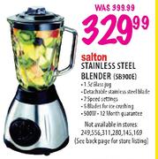 Salton Stainless Steel Blender-SB900E