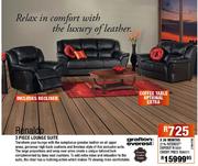 Renaldo 3 Piece Lounge Suite