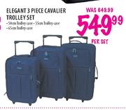 Elegant 3 Piece Cavalier Trolley Set-50cm/55cm/65cm per set