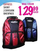 Express Shiny 2 Division Backpack-each