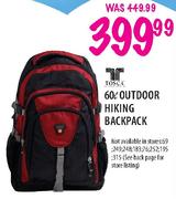 Tosca 60 Ltr Outdoor Hiking Backpack