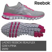 Ladies Reebok Realflex Grey/Pink