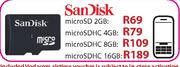 SanDisk Micro SDHC-16GB