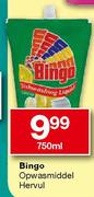 Bingo Opwasmiddel Hervul-750ml