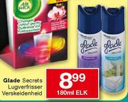 Glade Secrets Lugverfrisser Verskeidenheid-180ml Elk