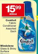 Comfort Fabric Conditioner Assorted-400ml Each