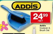 Addis Dustpan & Brush Set-Per Set