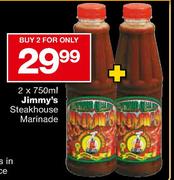 Jimmy's Steakhouse Marinade-2 x 750ml
