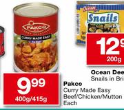 Pakco Curry Made Easy Beef/Chicken/Mutton-400g/415g Each