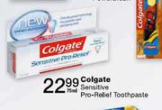 Colgate Sensitive Pro Relief Toothpaste-75ml