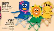 Bush Baby Animal Chair For Kids Assorted Each