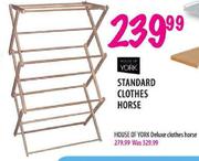 House of york deluxe clothes sale horse