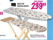 House of York Mesh Top Ironing Board