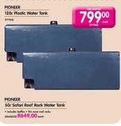 Pioneer Safari Roof Rack Water Tank-50ltr