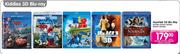 Kiddies 3D Blu-Ray Movies Assorted-Each
