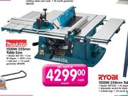 Makita 1500W 255mm Table Saw Each