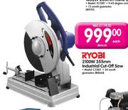 Ryobi 2100W 355mm Industrial Cut-Off Saw Each