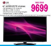 LG 3D FHD LED TV-47" (47LM5800)