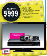 Sony 40" FHD LCD TV (KLV-40BX450) + DSTV PVR
