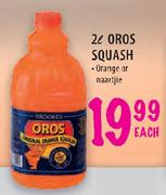 Oros Squash - 2 Ltr