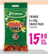 Frimax Snack Pack - 8 x 30gm Per Pack
